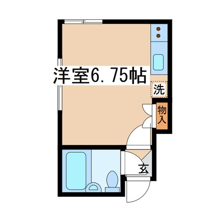 シャルムウエストの物件間取画像